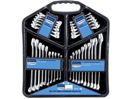 Tala 32 Piece Metric Imperial Combination Spanner Set